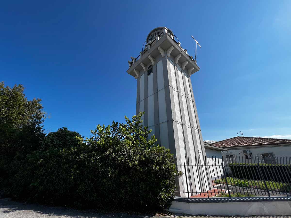 Faro nuovo di Ancona nelle Marche