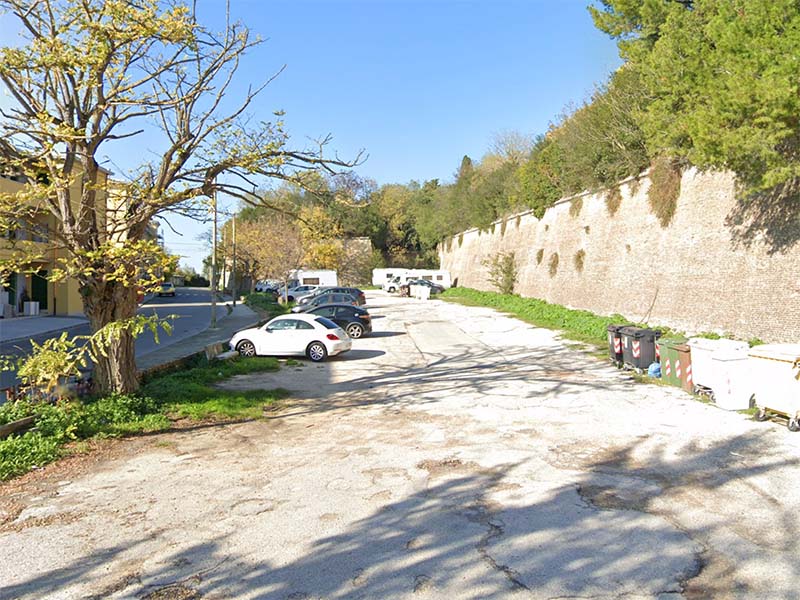 Parcheggio gratis ad Ancona sotto il Parco della Cittadella