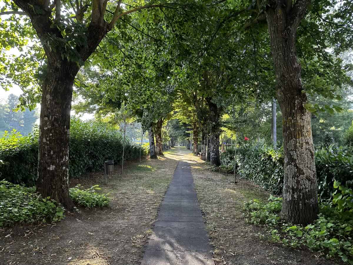 Viale di Velluto e Acqua sulfurea ad Apecchio nelle Marche