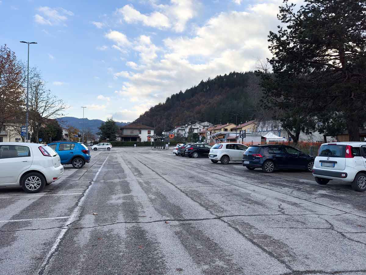 Parcheggio gratis in Via Martin Luther King a Fermignano