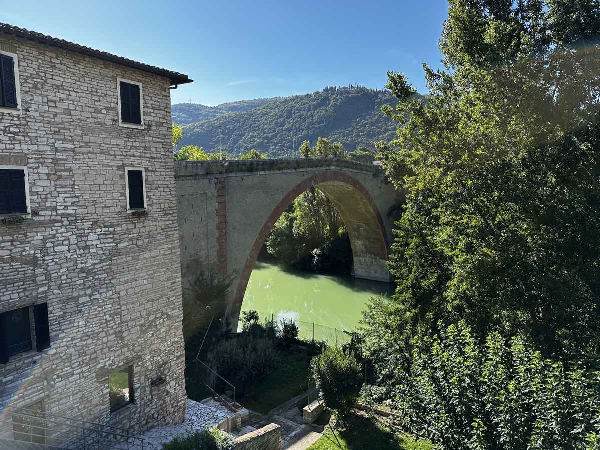 Ponte della Concordia sul fiume Metauro di Fossombrone