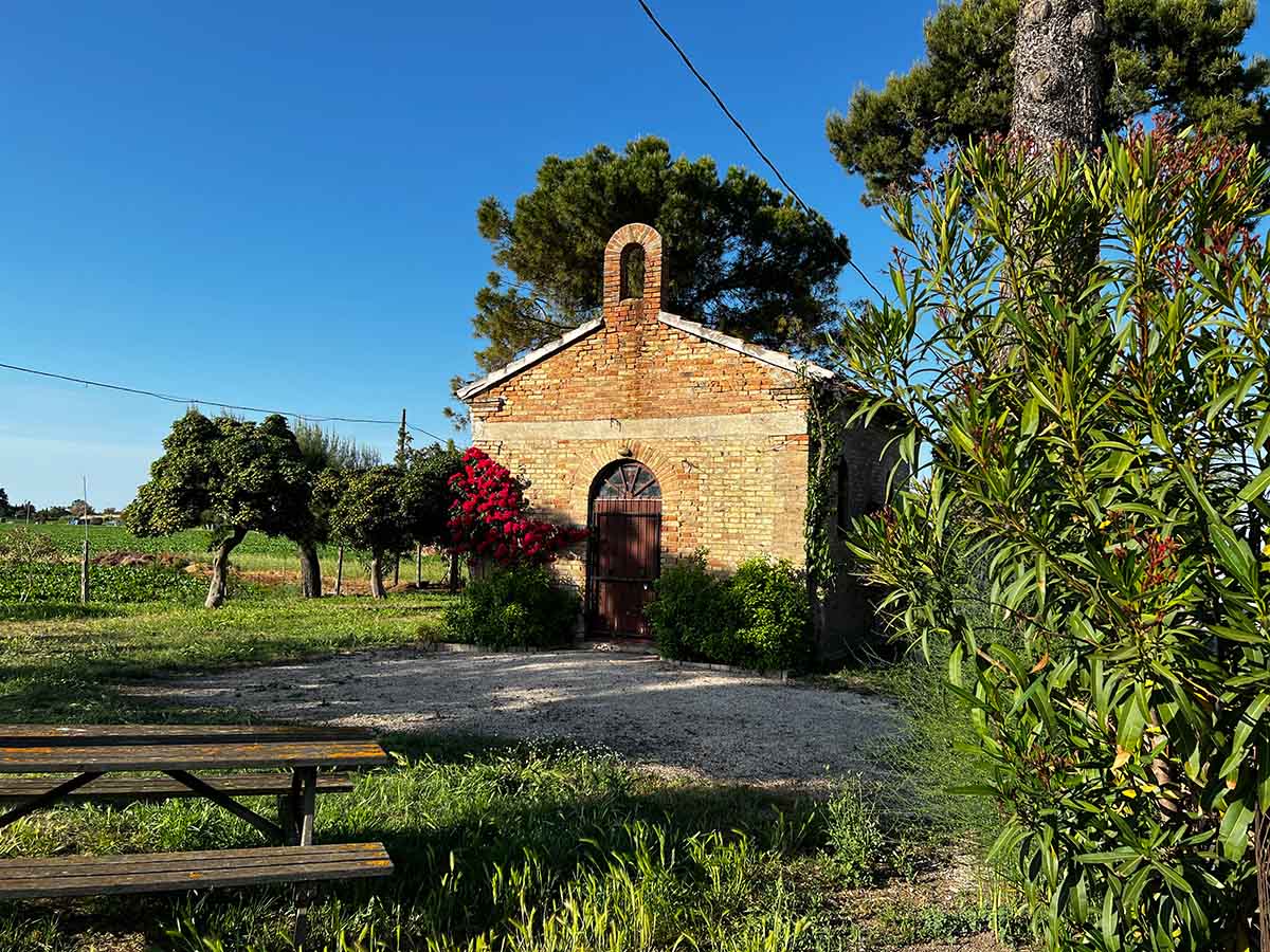 Chiesa della banderuola a Loreto nelle Marche