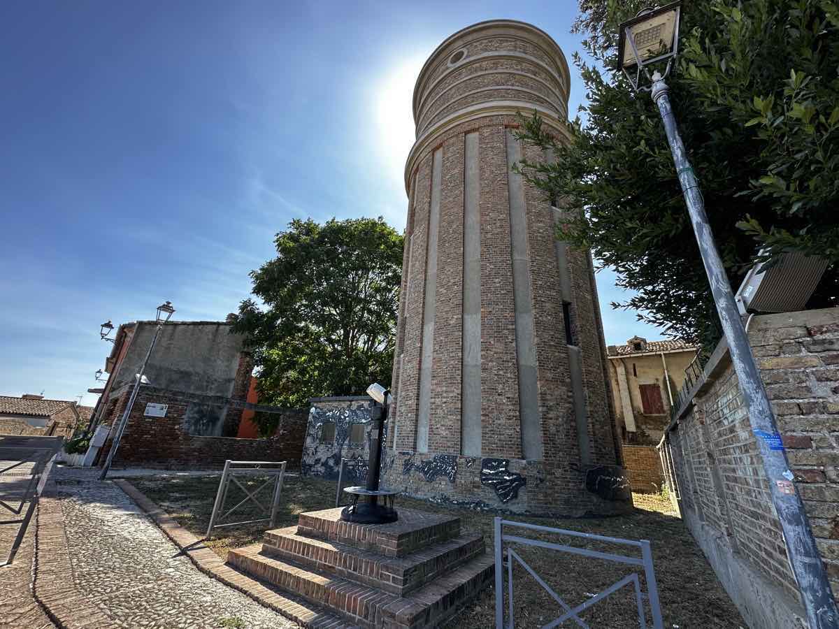 Vista panoramica sui dintorni a Mondolfo
