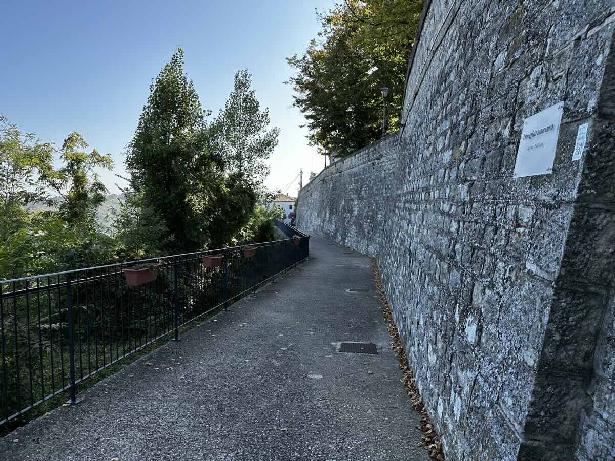 Passeggiata panoramica Carlo Bollini a Monte Grimano Terme