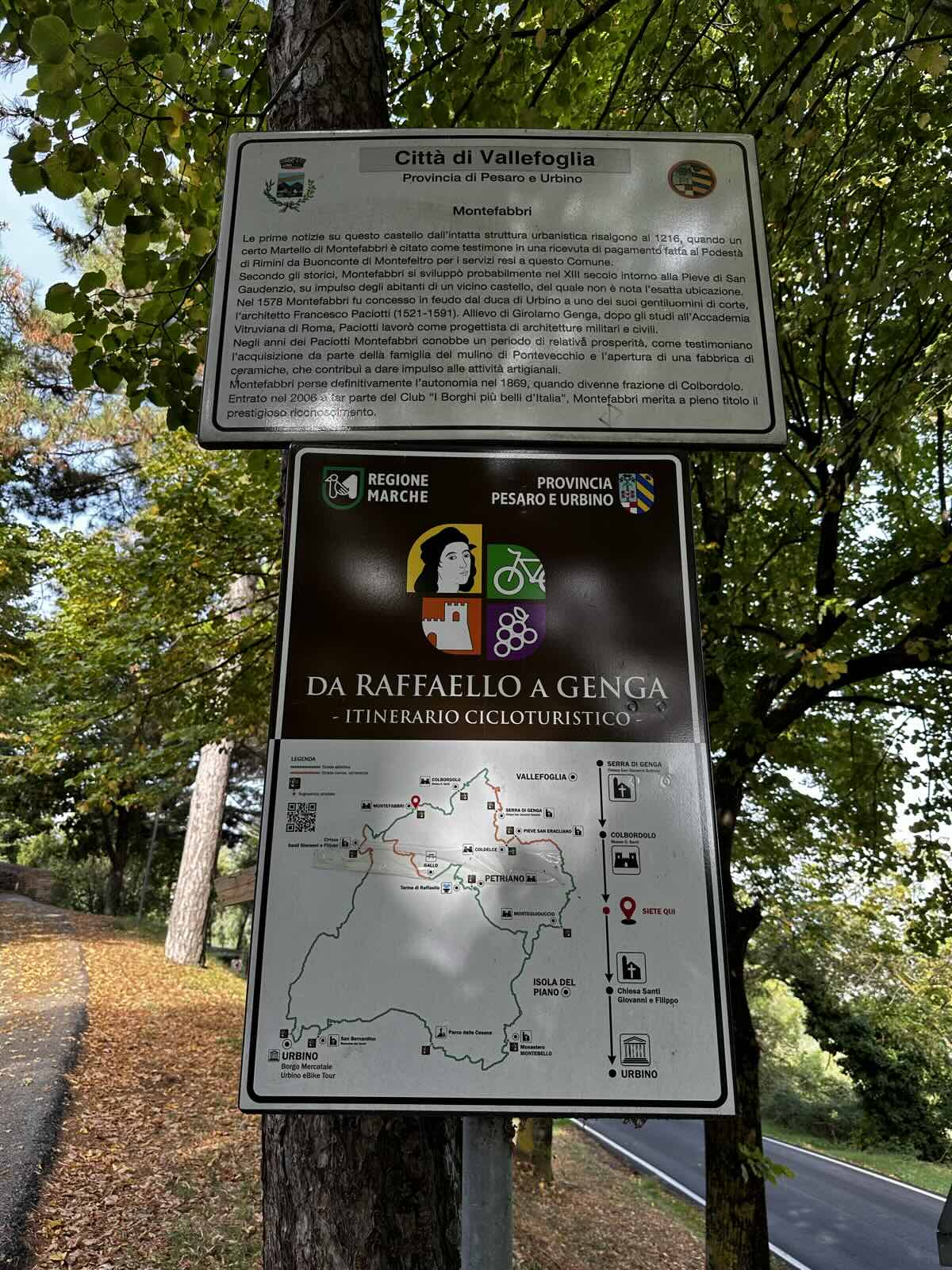 Itinerario Cicloturistico a Montefabbri