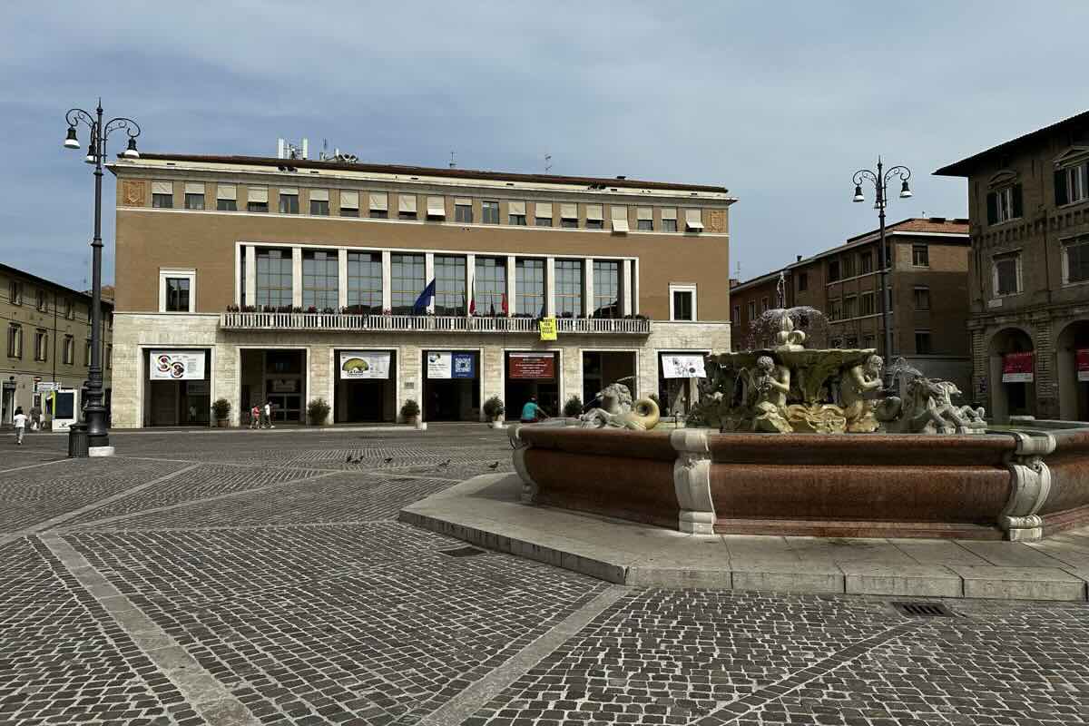 Piazza del Popolo a Pesaro