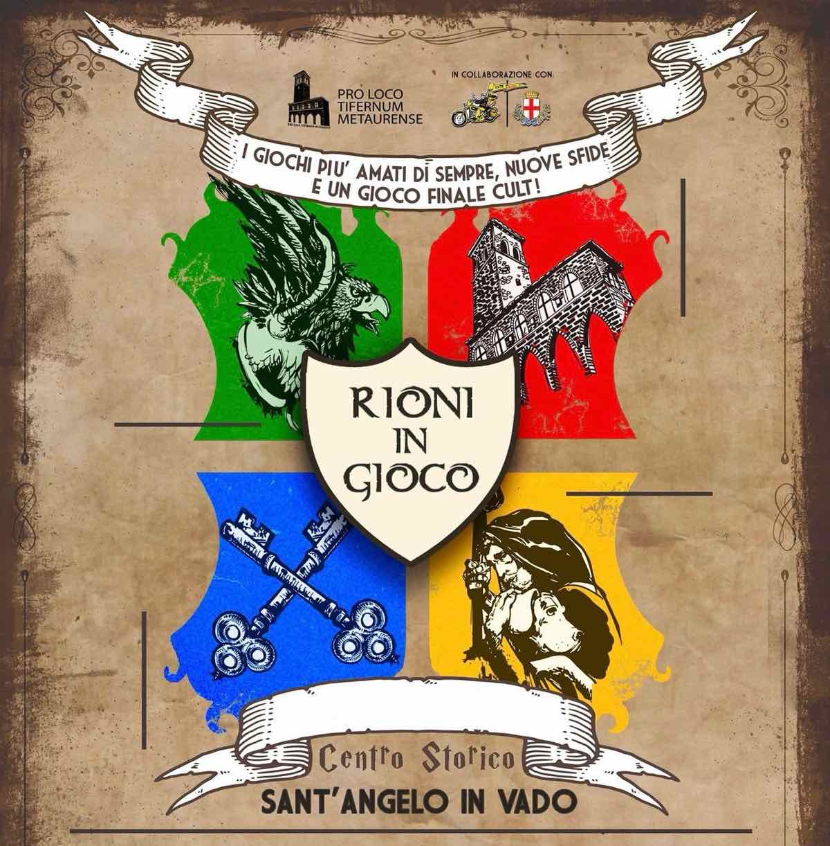 Rioni in Gioco a Sant’Angelo in Vado nelle Marche