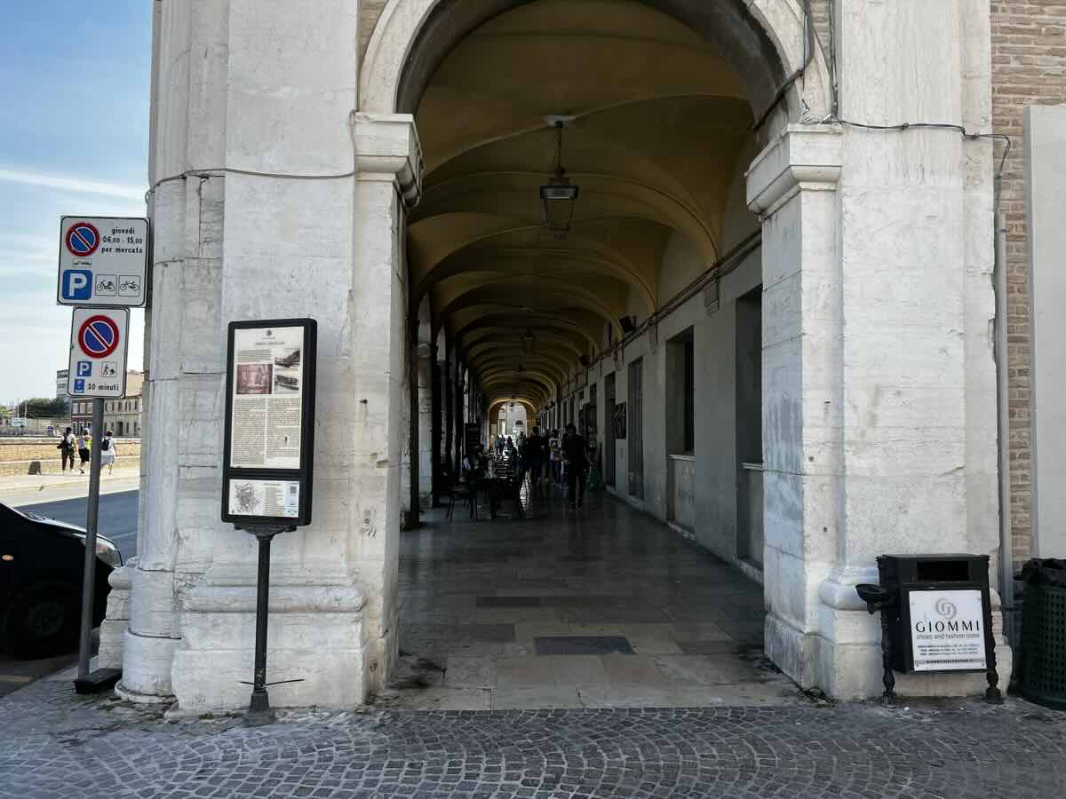 Portici Ercolani a Senigallia