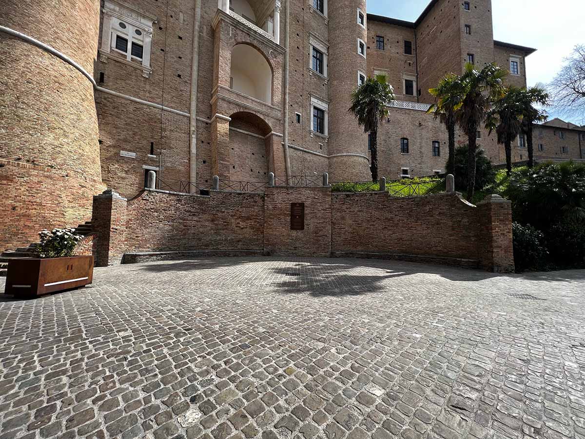 Esedra (Orecchio del Duca) ad Urbino