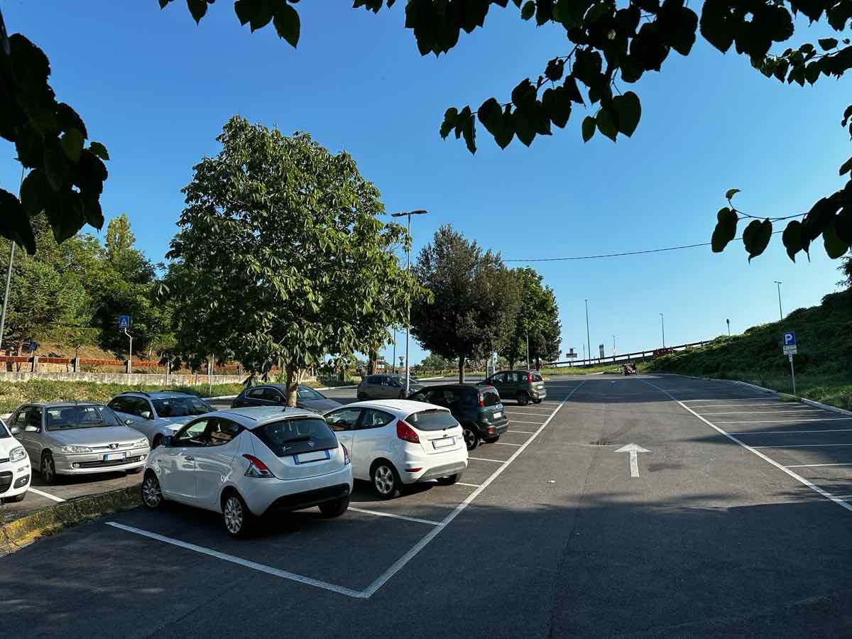 Parcheggio in Via Urbinate a Urbino