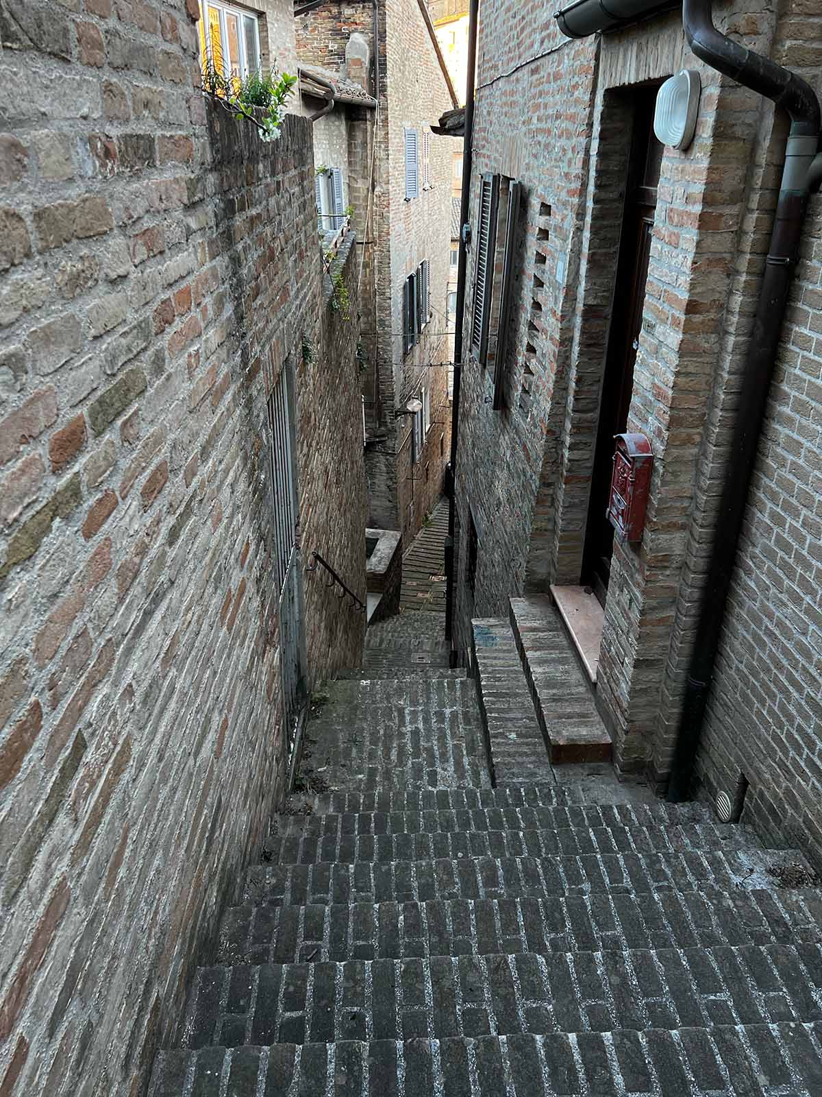 Vicoli di Urbino ad Urbino