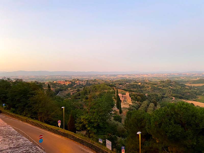Belvedere porta Farina a Montepulciano
