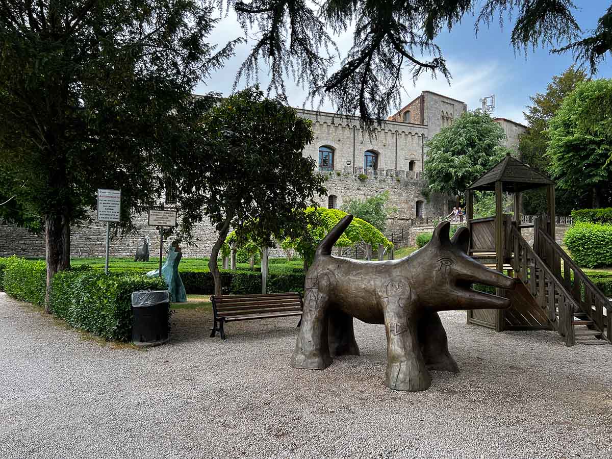 Fortezza Medicea a Montepulciano in Toscana