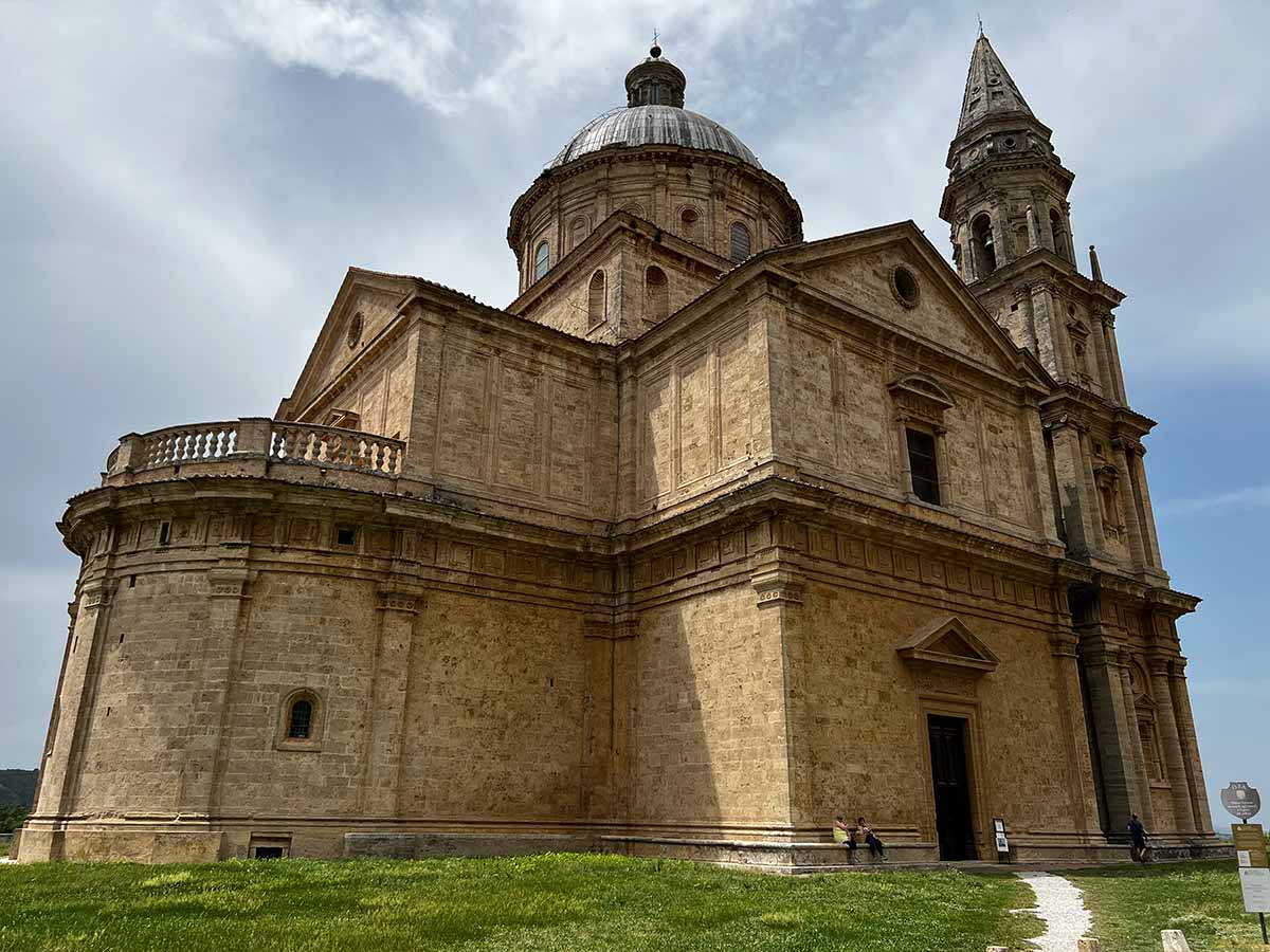 Tempio di San Biagio a Montepulciano in Toscana
