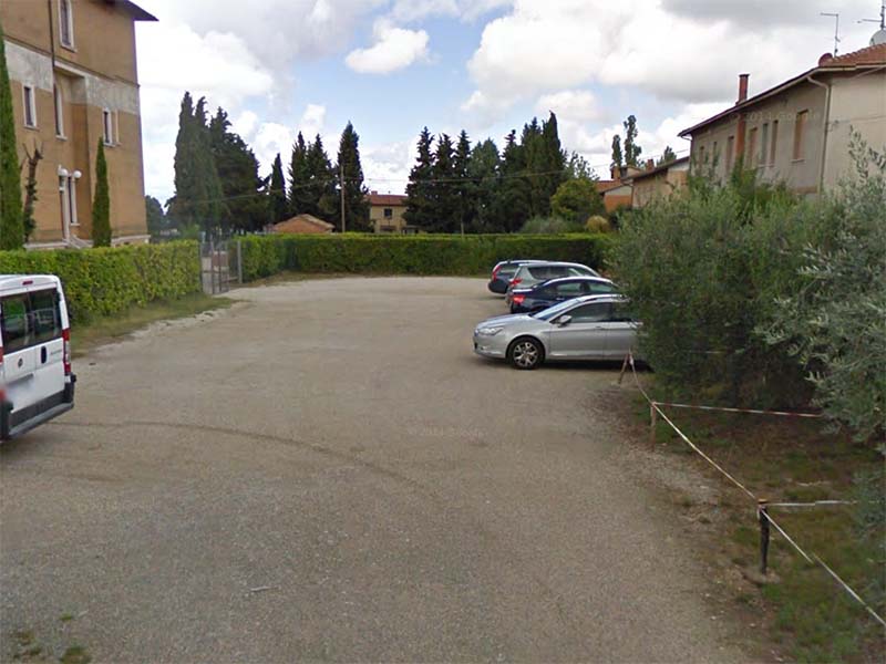 Parcheggio Seminario Vescovile gratis a Pienza