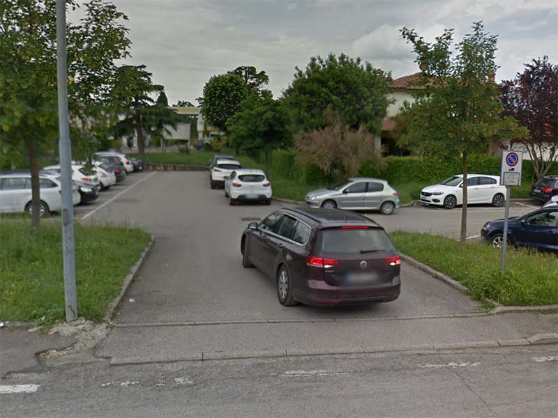 Parcheggio gratis in Via degli Archi a Pienza