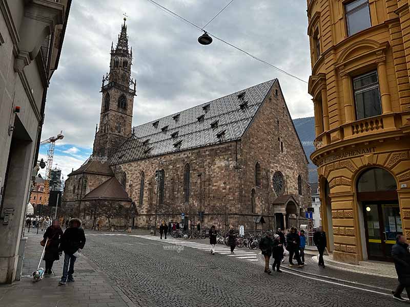 Duomo di Bolzano in centro