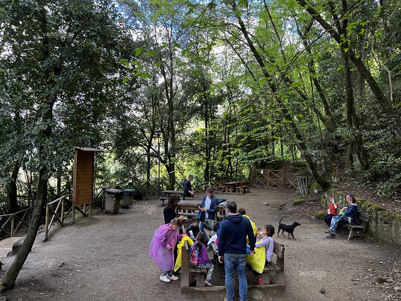 Fare un picnic alla cascata delle Marmore