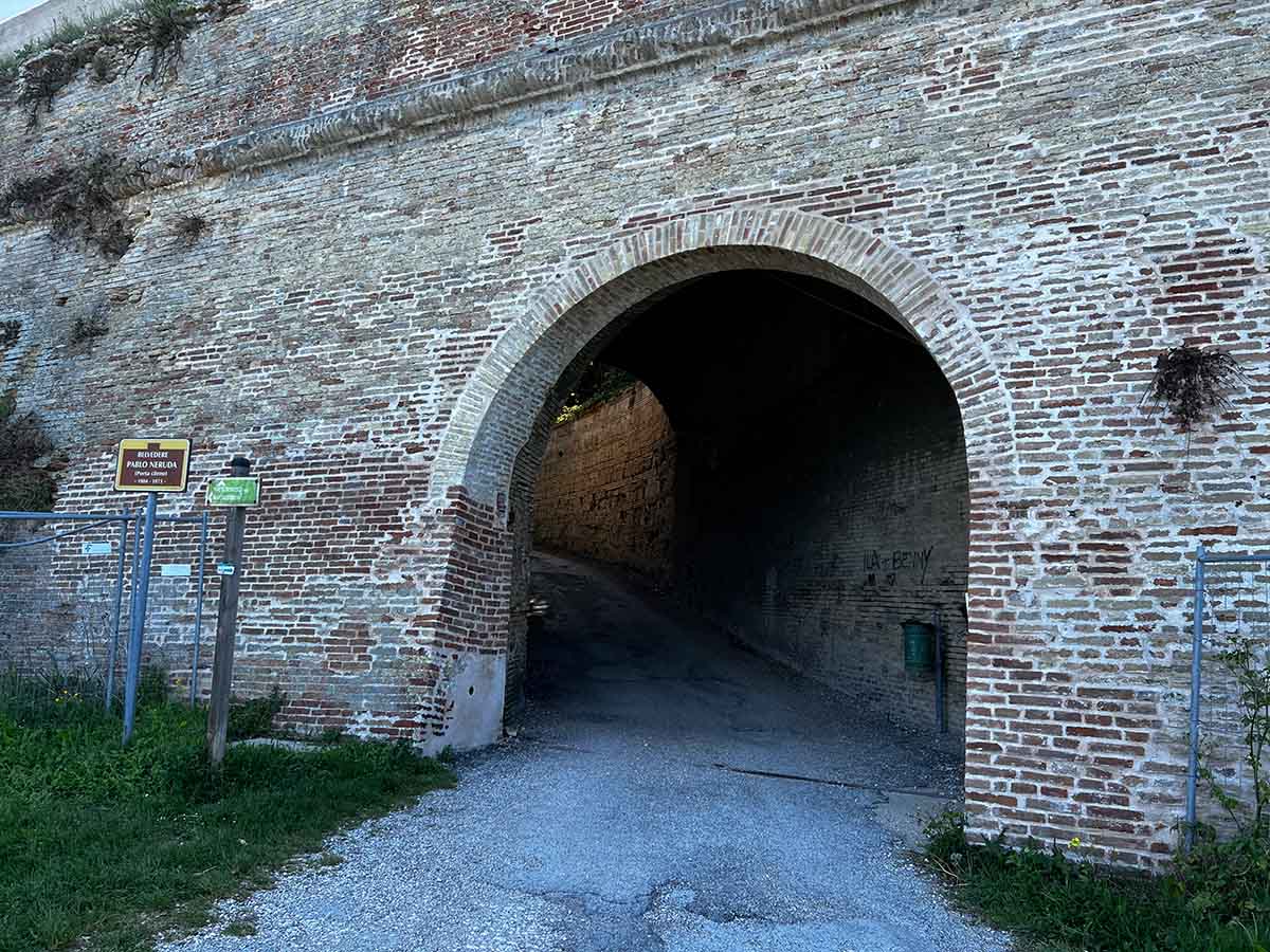 Bastione San Paolo ad Ancona nelle Marche