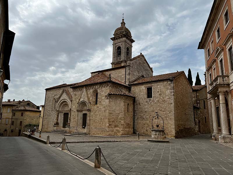 Chiesa di San Quirico a San Quirico D'Orcia