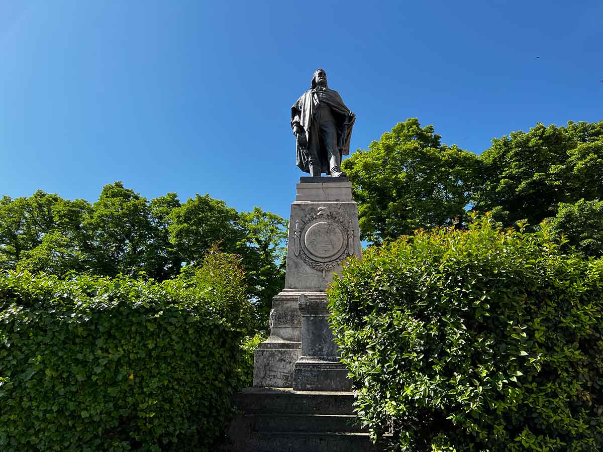 Monumento a Garibaldi a Macerata nelle Marche