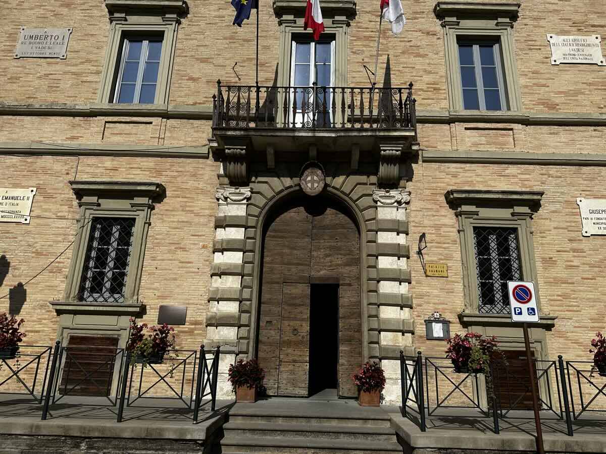 Palazzo Fagnani a Sant’Angelo in Vado nelle Marche Palazzo Fagnani a Sant’Angelo in Vado nelle Marche