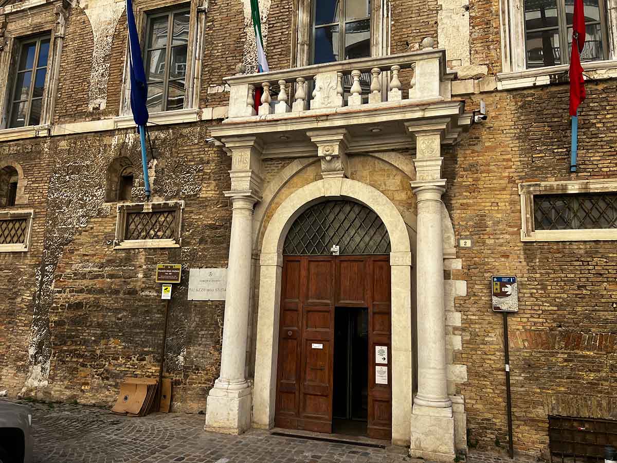 Palazzo degli Anziani ad Ancona nelle Marche
