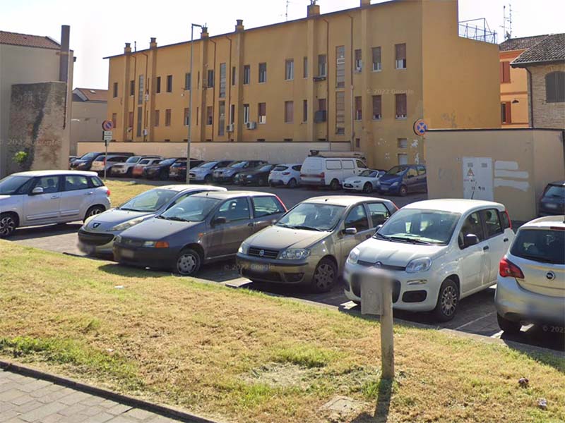 Parcheggio gratis a Forlì in Via Francesco Daverio