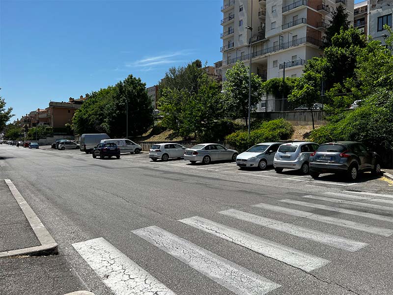 Parcheggio gratis a Macerata in Via Piero e Lorenzo Cioci