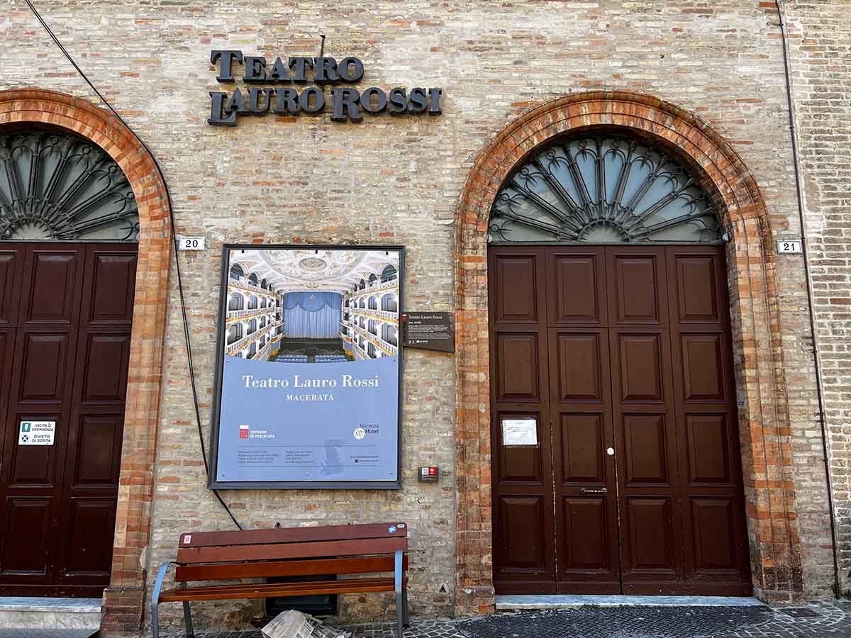 Teatro Lauro Rossi a Macerata nelle Marche