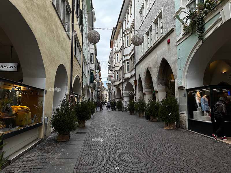 Via dei Portici in Bolzano